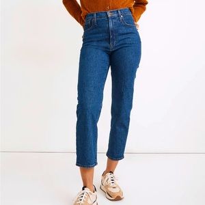 The Perfect Vintage Straight Crop Jean